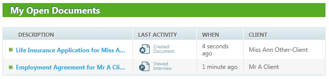 Help tab document overview