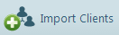 Import clients button